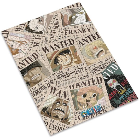 NWOT - ABYstyle One Piece Anime Wanted Poster Jigsaw Puzzle 1000 Pcs - Picture 10 of 16